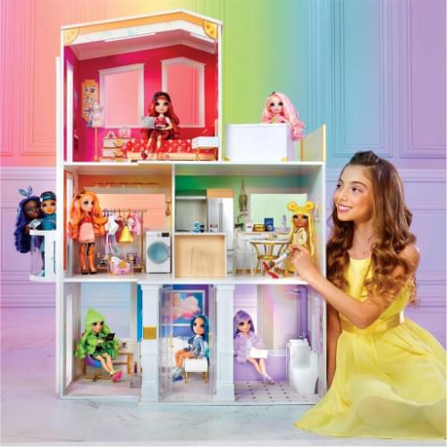 Rainbow High Fashion Dorm House, 3 Storey Doll House