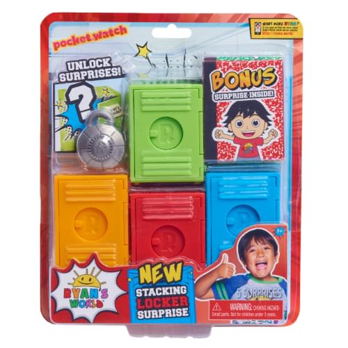 Ryan's World Stacking Locker Surprise