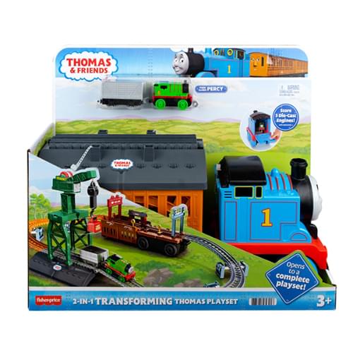 Transforming Thomas Push Along Play Set