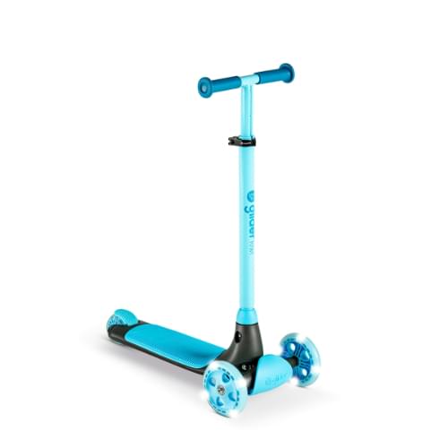 Yvolution Y Glider Kiwi, 3 Wheel Kick Scooter Blue
