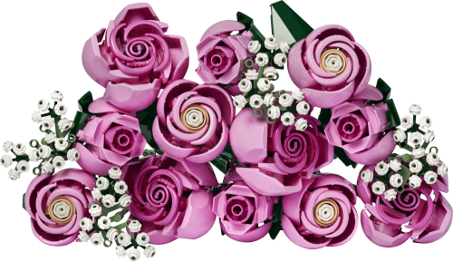 LEGO Botanicals Bouquet of Pink Roses Set 10374