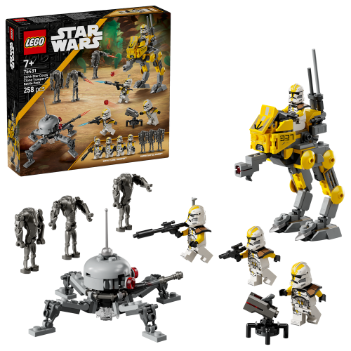 LEGO Star Wars 327th Star Corps Clone Troopers Battle Pack, Gift Set 75431