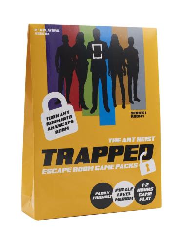 Trapped Escape Room Game Art Heist