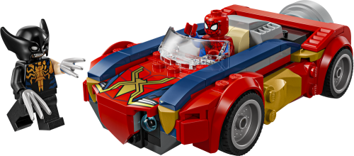 LEGO Marvel Spider-Man Car vs. Venomized Wolverine 76336