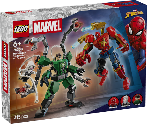 LEGO Marvel Mech Battle: Spider-Man vs. Doc Ock 76338