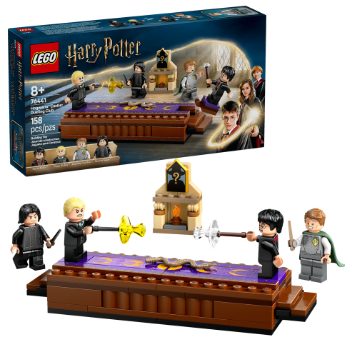 LEGO Harry Potter Hogwarts Castle: Dueling Club, Wizard Toy for Kids 76441