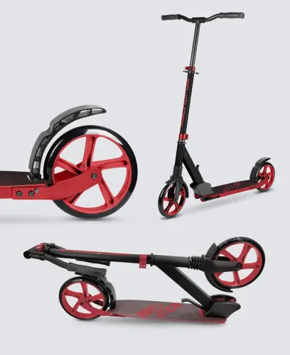 BOLDCUBE Big 2 Wheel Scooter Burgundy -  - Fagan Toys