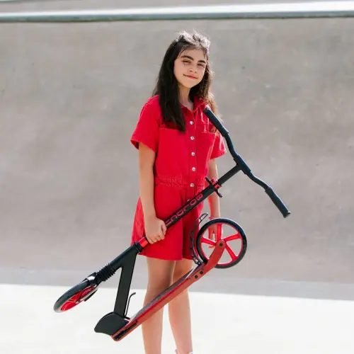BOLDCUBE Big 2 Wheel Scooter Burgundy -  - Fagan Toys