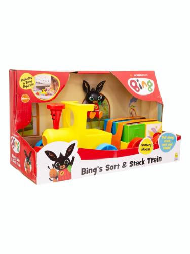 Bing Sort & Stack Wooden Train