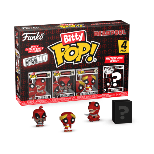 Bitty Pop! Deadpool 4-Pack Series 3