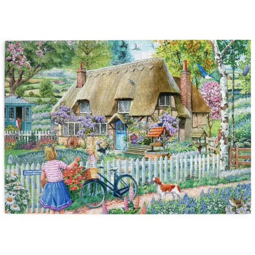 Bigjigs Bluebell Cottage 1000 Piece Puzzle -  - Fagan Toys