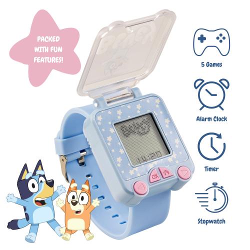 Bluey Blue Strap Learning Watch