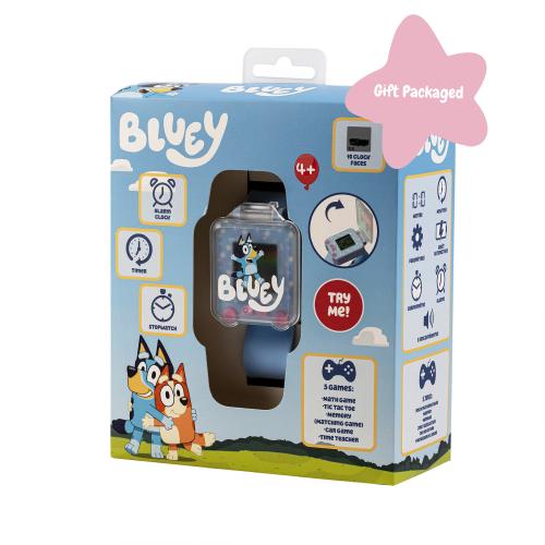 Bluey Blue Strap Learning Watch