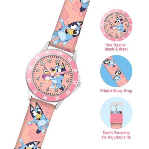 Bluey Pink Strap Time Teacher