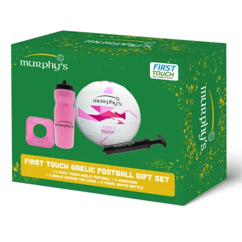 Murphys First Touch Gaelic Football Gift Set - Pink -  - Fagan Toys