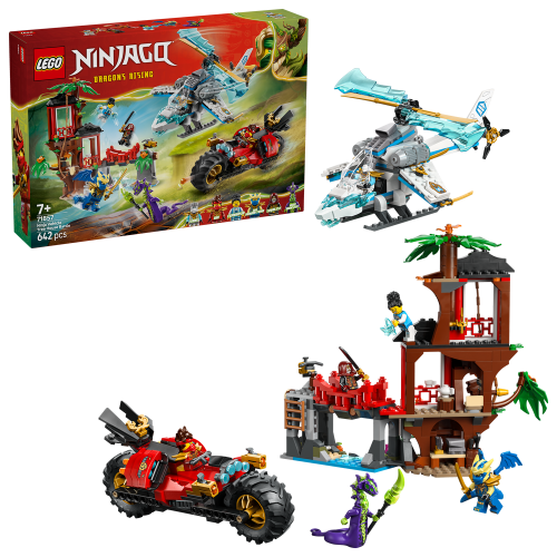 LEGO NINJAGO Ninja Vehicle Tree House Battle Toy Set 71857