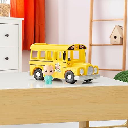 CoComelon Musical Yellow School Bus With JJ figure
