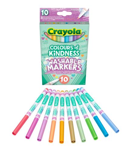 Crayola 10 Colours of Kindness Markers
