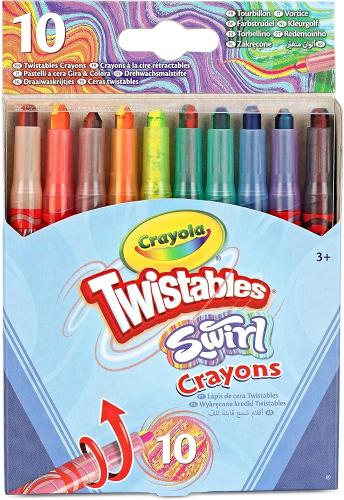 Crayola 10 Swirl Mini Twistable Crayons