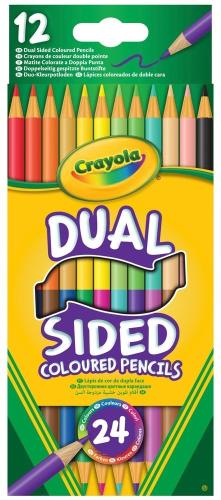 Crayola 12 Dual Sided Pencils