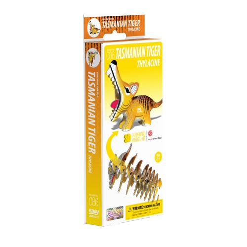 EUGY Tasmanian Tiger 3D Model Kit -  - Fagan Toys