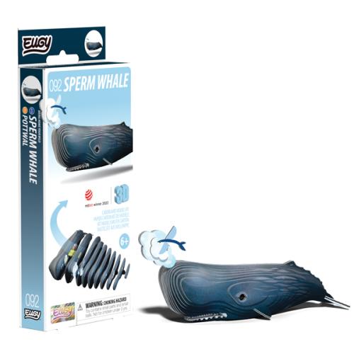 EUGY Sperm Whale 3D Model Kit