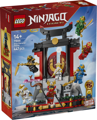 LEGO NINJAGO Ninja Character Display 15th Anniversary 71866