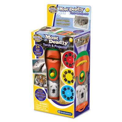 Brainstorm Most Deadly Creatures Torch & Projector