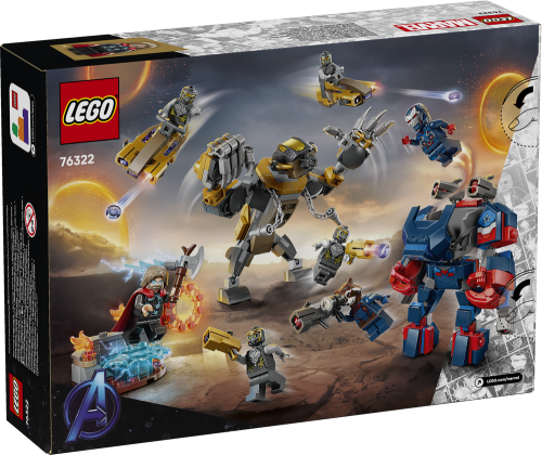 LEGO Marvel Avengers: Endgame Thor vs. Chitauri Super Hero Action 76322