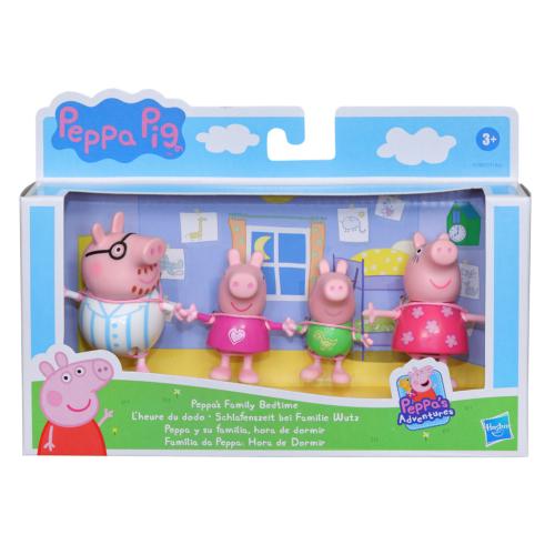 Peppa Pig Peppa’s Adventures Family Figure 4-Pack Toy Assortment