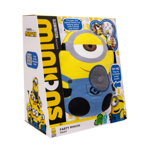 Despicable Me Farty Minion Stuart Plush
