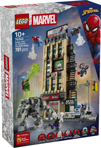 LEGO Marvel Spider-Man vs. Mysterio: The Daily Bugle 76342