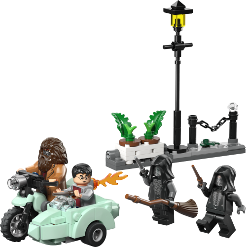 LEGO Harry Potter Hagrid & Harry\u2019s Privet Drive Escape 76459
