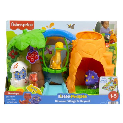 Fisher-Price Little People Dinosaur Village & Playmat -  - Fagan Toys