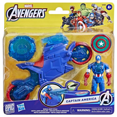 Marvel Avengers Epic World of Action Captain America Shield-Shot Cycle