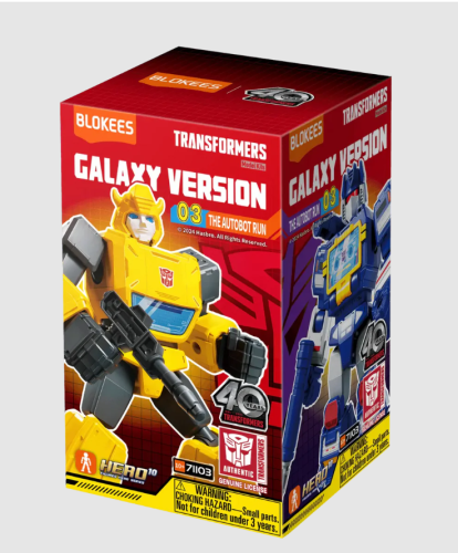 Blokees Figures Transformers Galaxy Version 03 The Autobot Run