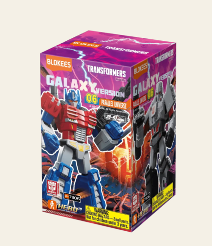 Blokees Figures | Transformers Galaxy Version 06 Parallel Universe