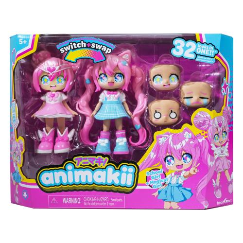 Animakii Doll Set Assorted Styles