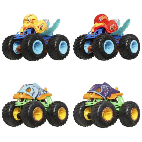 Hot Wheels Monster Trucks 1:64 Scale Color Shifters Assortment