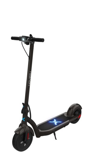 Hover-1 Alpha Electric Kick Scooter, Black, 10 inch Air-Filled Tyres - Long Range Commuter Scooter