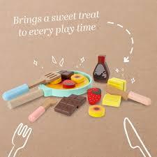 Owl & Fox Wooden Pancake Set - FSC® certified -  - Fagan Toys