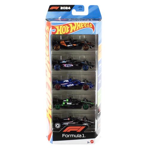 Hot Wheels 5-Pack Race Team Vehicle Collection