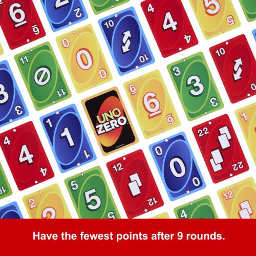 UNO Zero Card Game -  - Fagan Toys