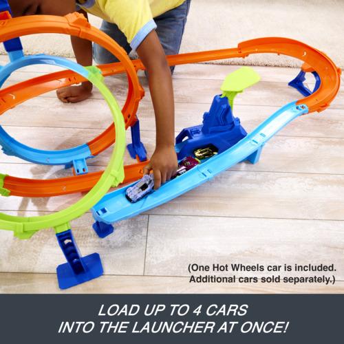Hot Wheels Stunt Track Rapid Launch & Loop Playset -  - Fagan Toys