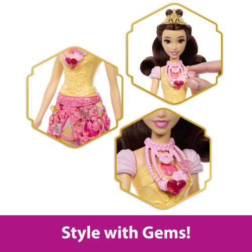 Disney Princess Jewel Reveal Belle Fashion Doll -  - Fagan Toys