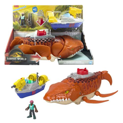 Imaginext Jurassic World Rebirth Aquachomp Chase -  - Fagan Toys