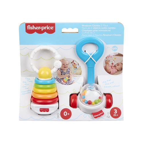 Fisher-Price Newborn Classics 2-Pack Baby Rattle