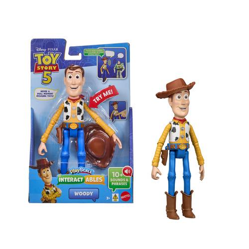 Disney Pixar Toy Story 5 Interactables Woody Figure 9 Inch
