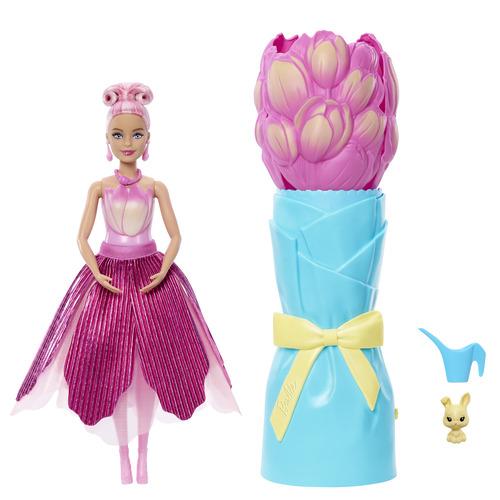Barbie Color Reveal Flower Series Pink Tulip