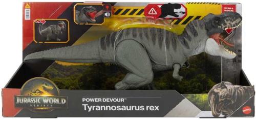 Jurassic World Rebirth Power Devour T-Rex Dinosaur Action Figure